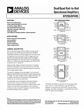 DataSheet OP295 pdf